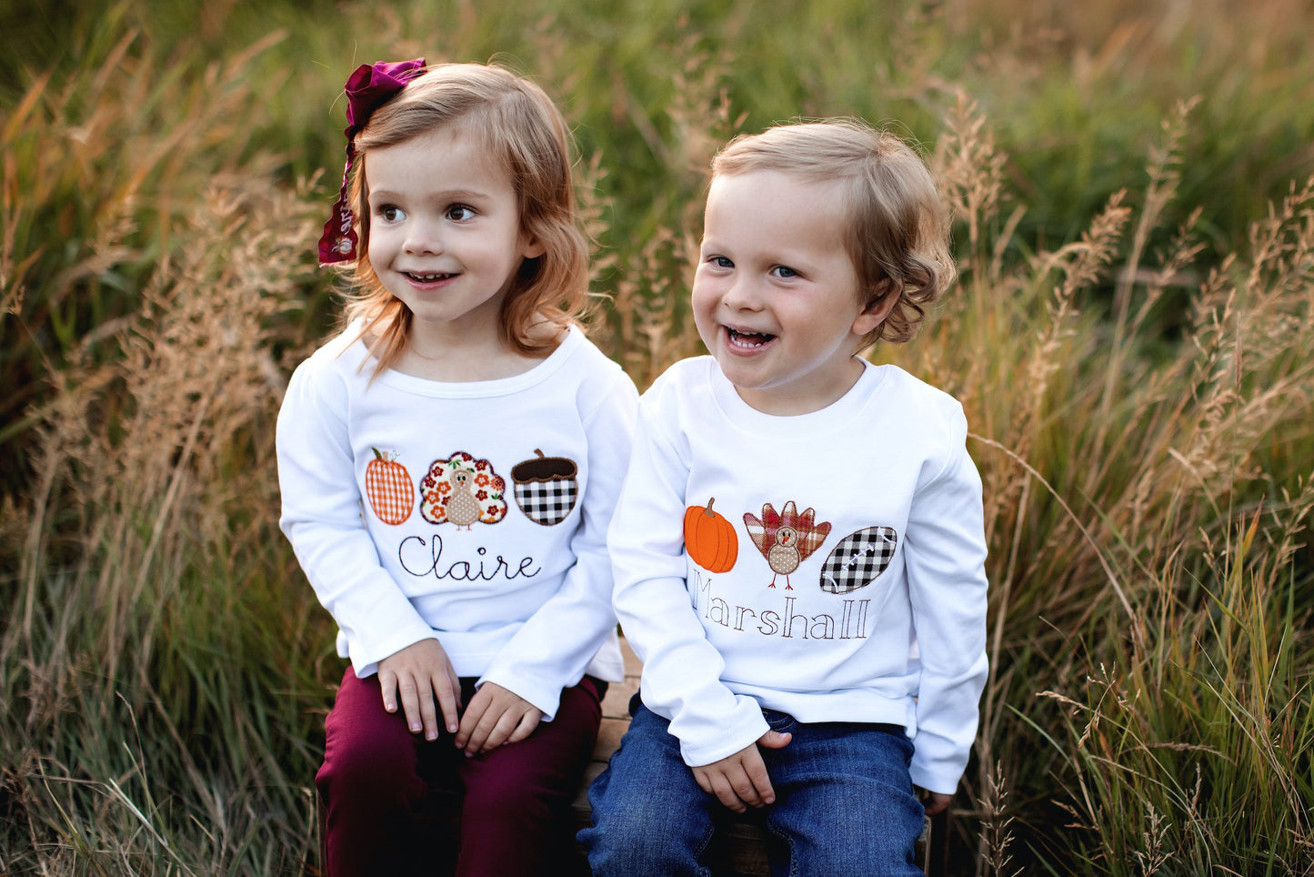 Girls Thanksgiving Shirt