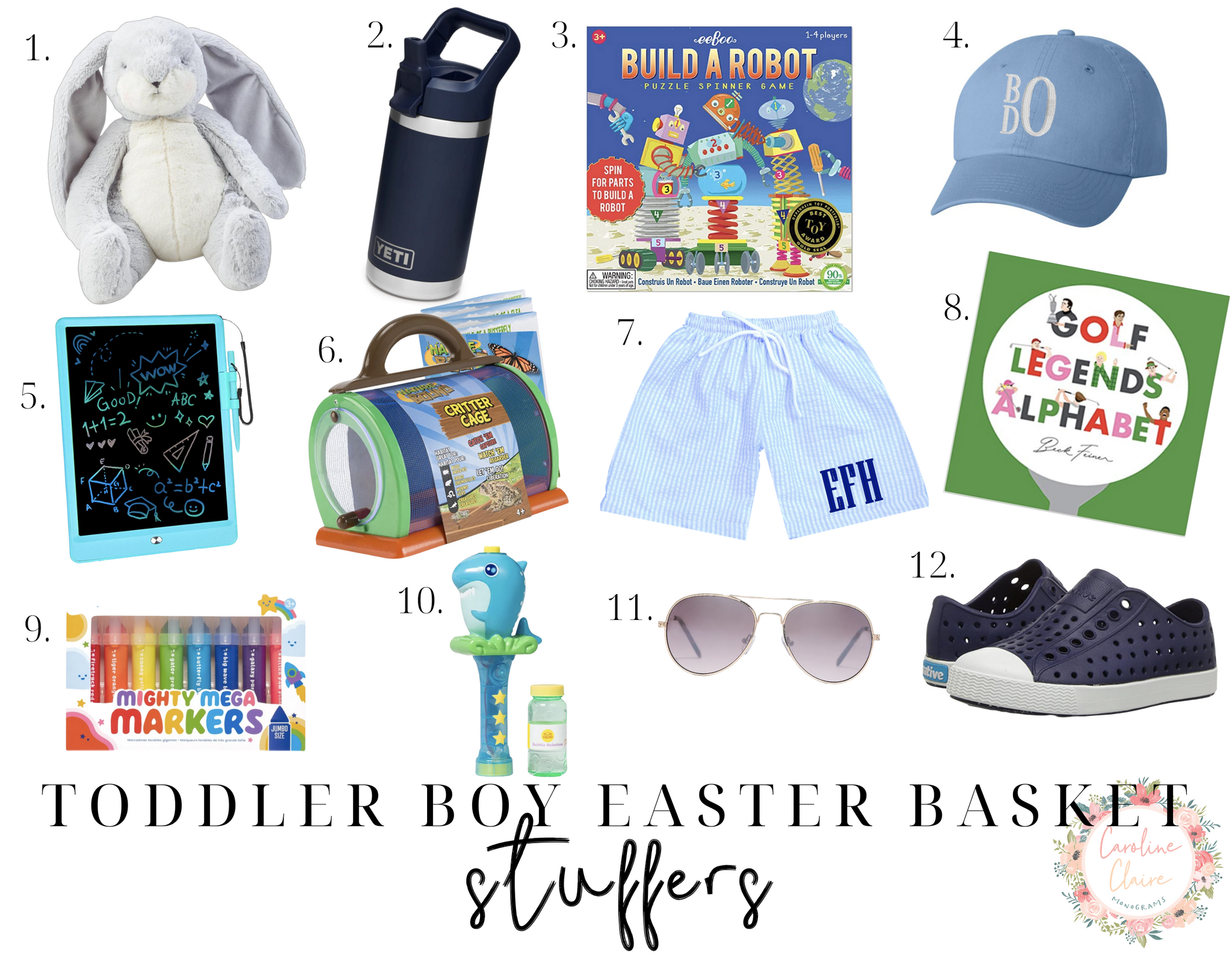 Toddler Boy Easter Basket Ideas