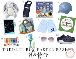 Toddler Boy Easter Basket Ideas