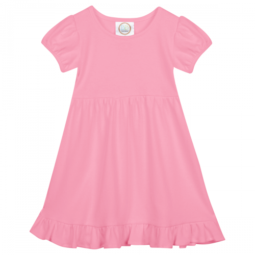 Short Sleeve Ruffle Dress YOUTH SIZES (additional colors available)