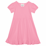 Load image into Gallery viewer, Short Sleeve Ruffle Dress YOUTH SIZES (additional colors available)
