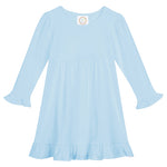 Load image into Gallery viewer, Long Sleeve Ruffle Dress YOUTH SIZES (additional colors available)
