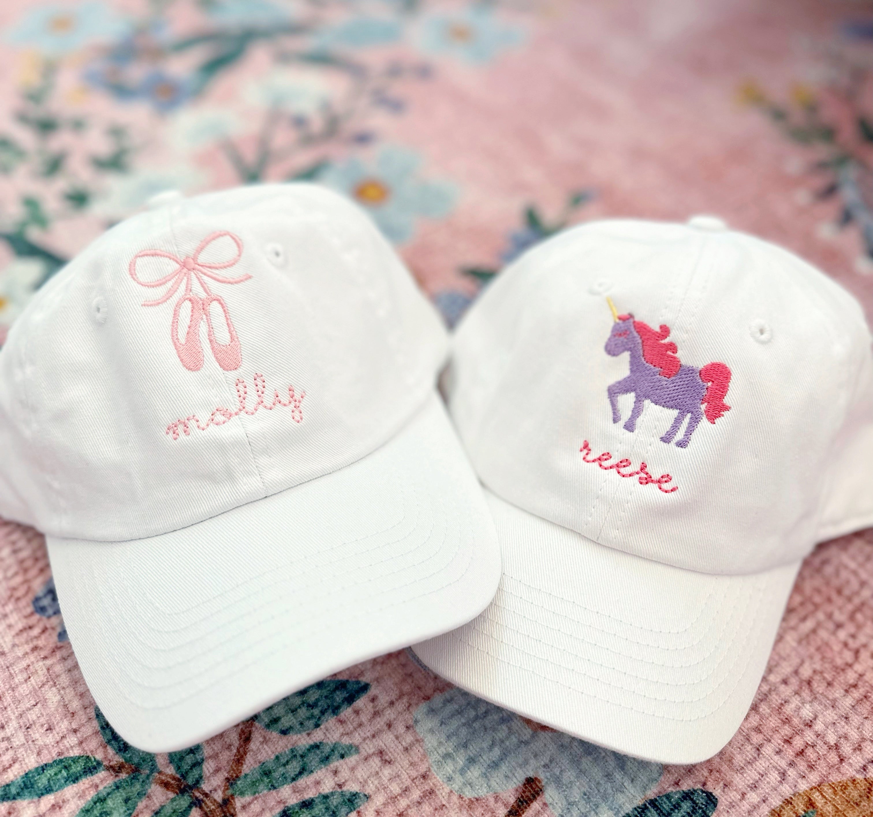 Children's Embroidered Hats