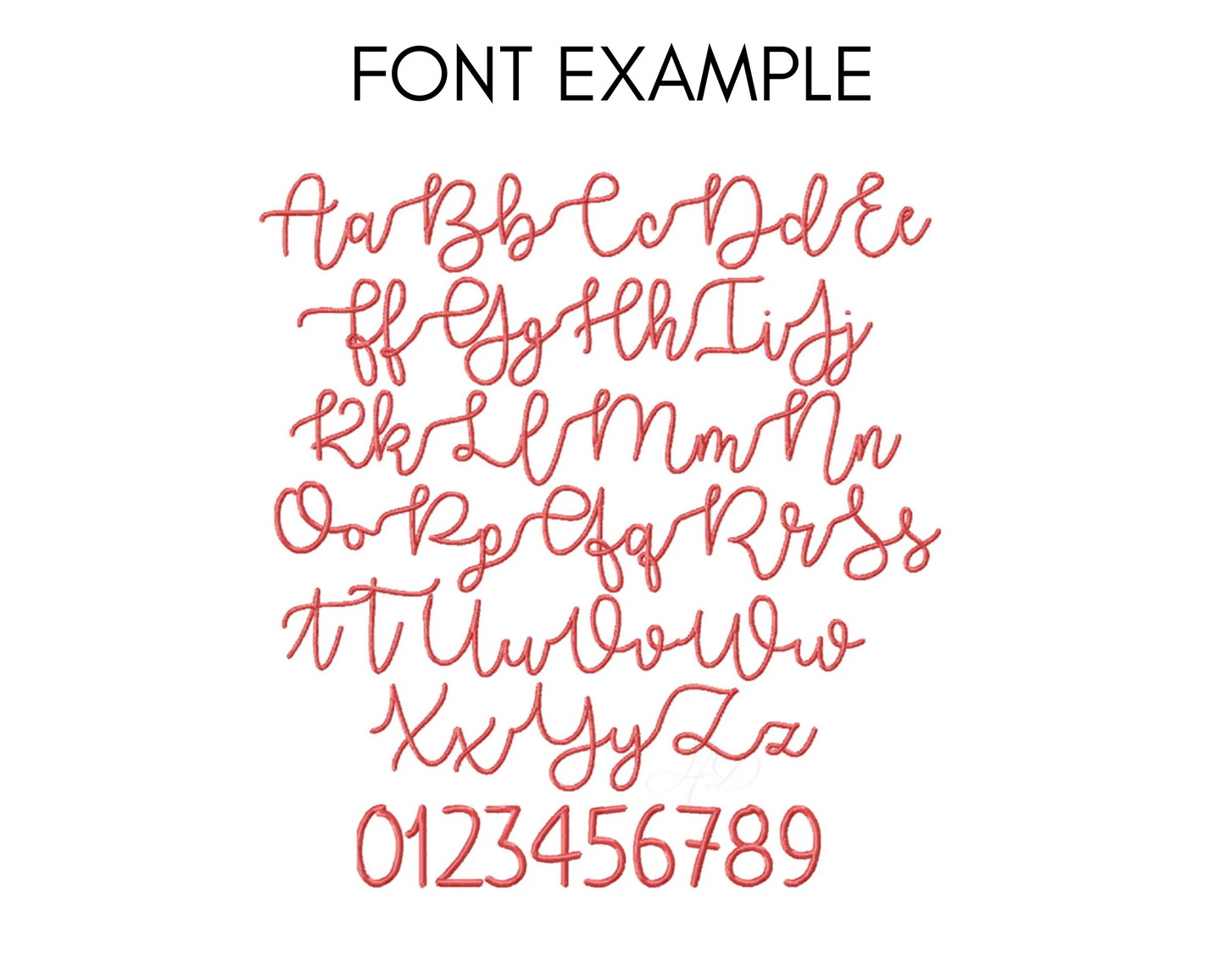 Hand Letter Name Tee