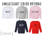 Load image into Gallery viewer, Girls Applique Script Name Sweatshirt
