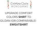 Load image into Gallery viewer, Upgrade Comfort Colors Shirt to Sweatshirt
