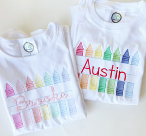 Split Crayon Tee