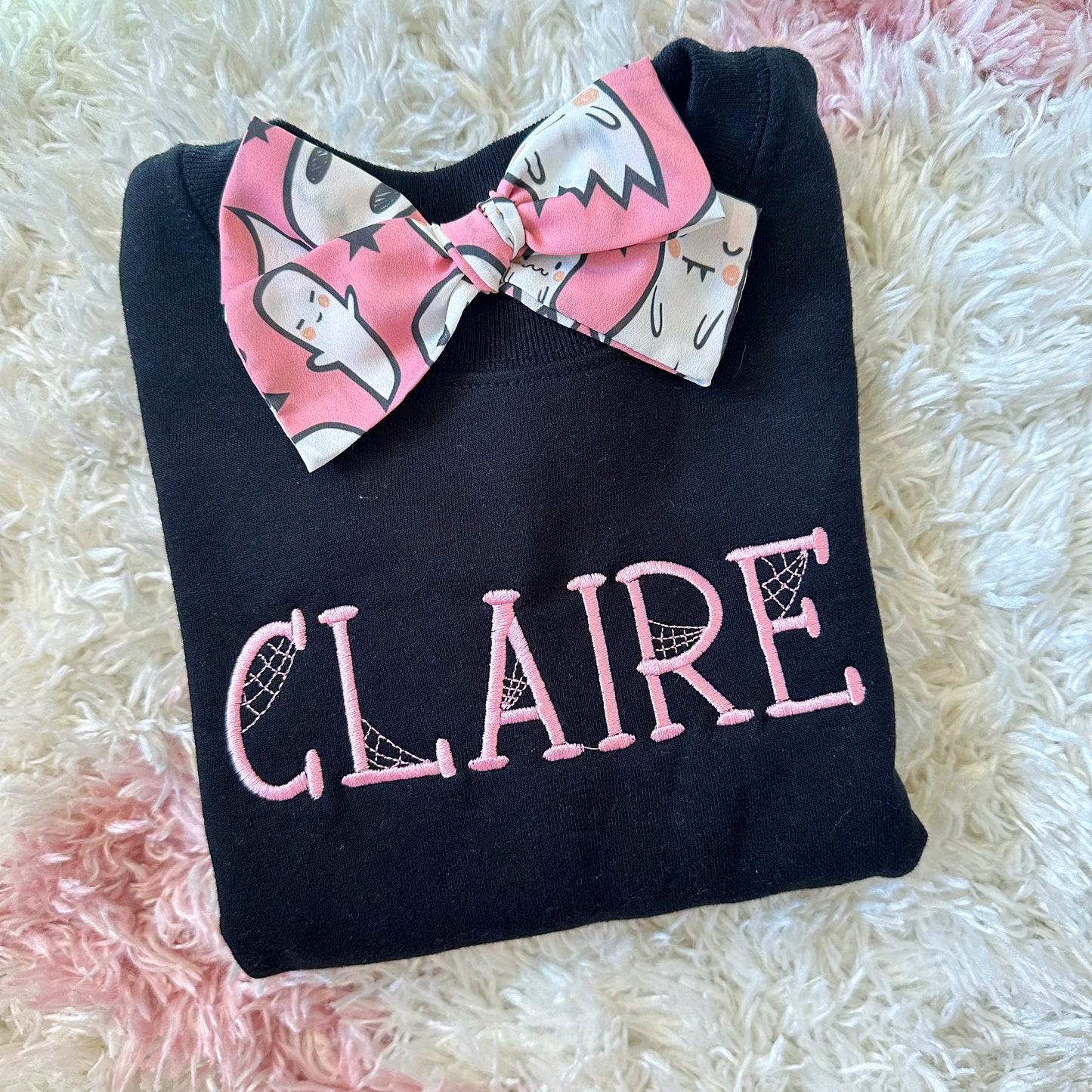 Spooky Spider Web Sweatshirt