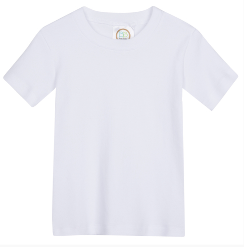 Boys Blank Short Sleeve Tee