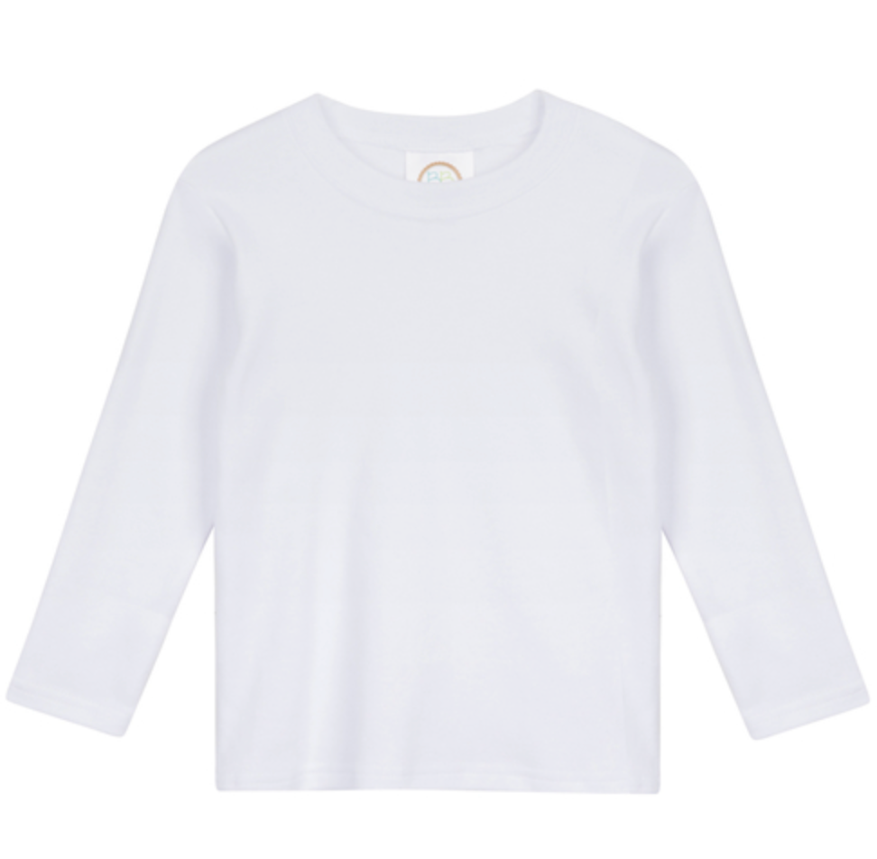 Boys Blank Long Sleeve Tee