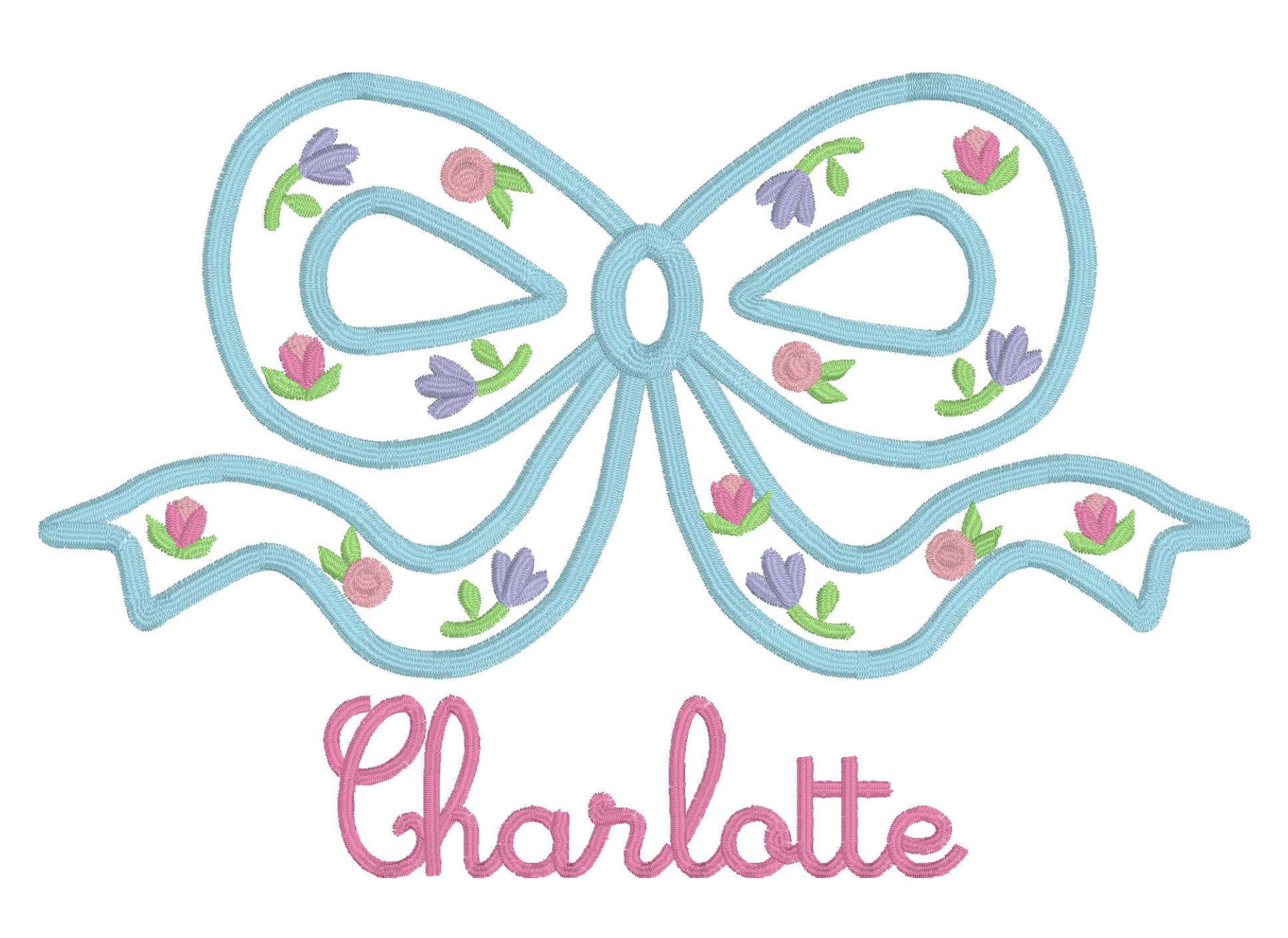 Floral Bow Design