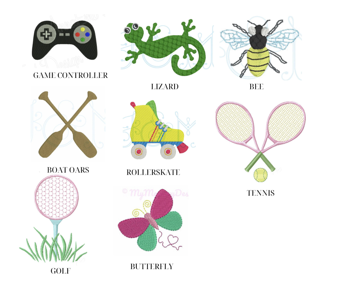 Children's Embroidered Hats