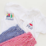 Load image into Gallery viewer, Boys Personalized Shirt and Shorts Set
