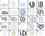 Load image into Gallery viewer, Monogram options for personalized baseball hat
