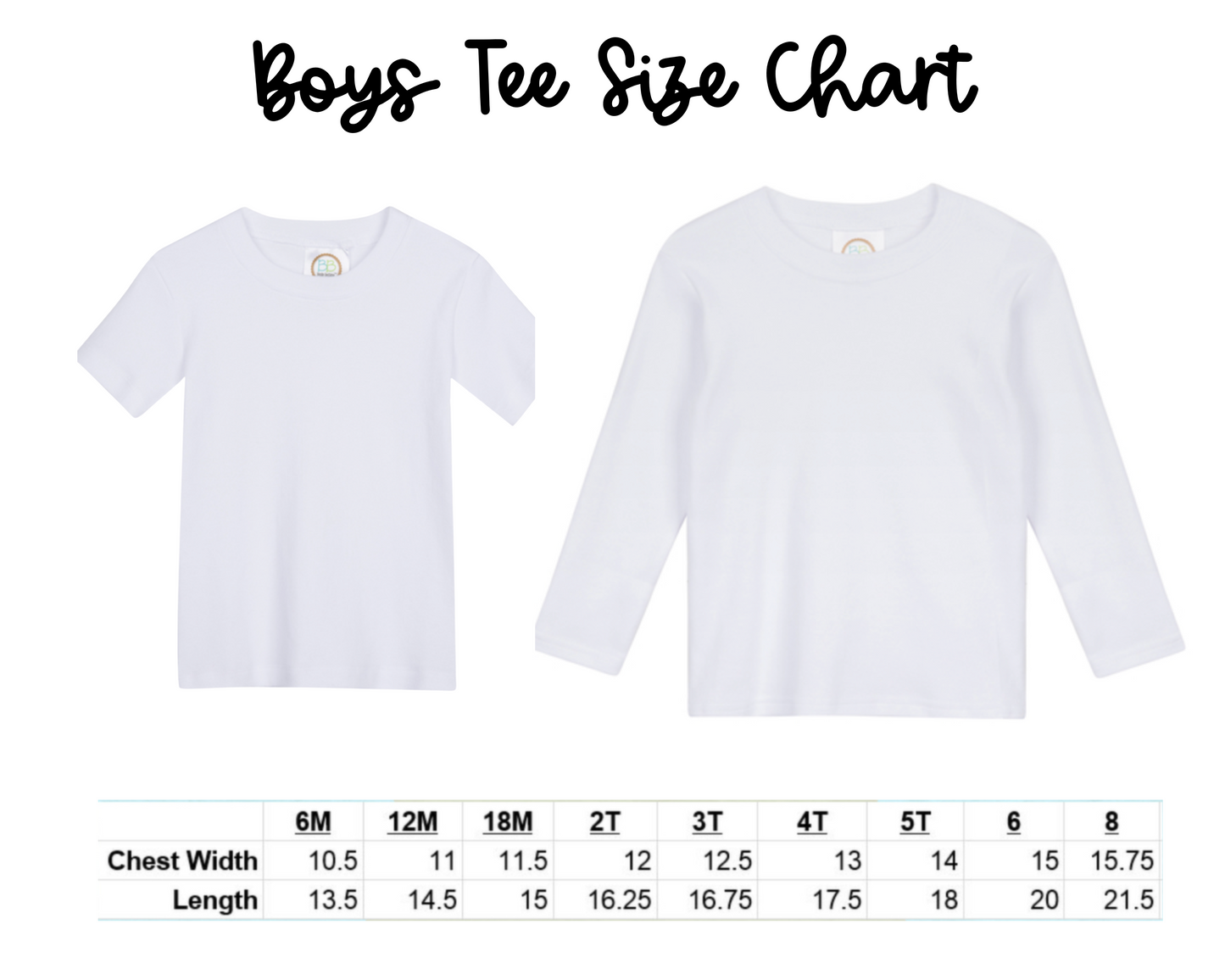 Boys Left Chest Shamrock Trio Shirt