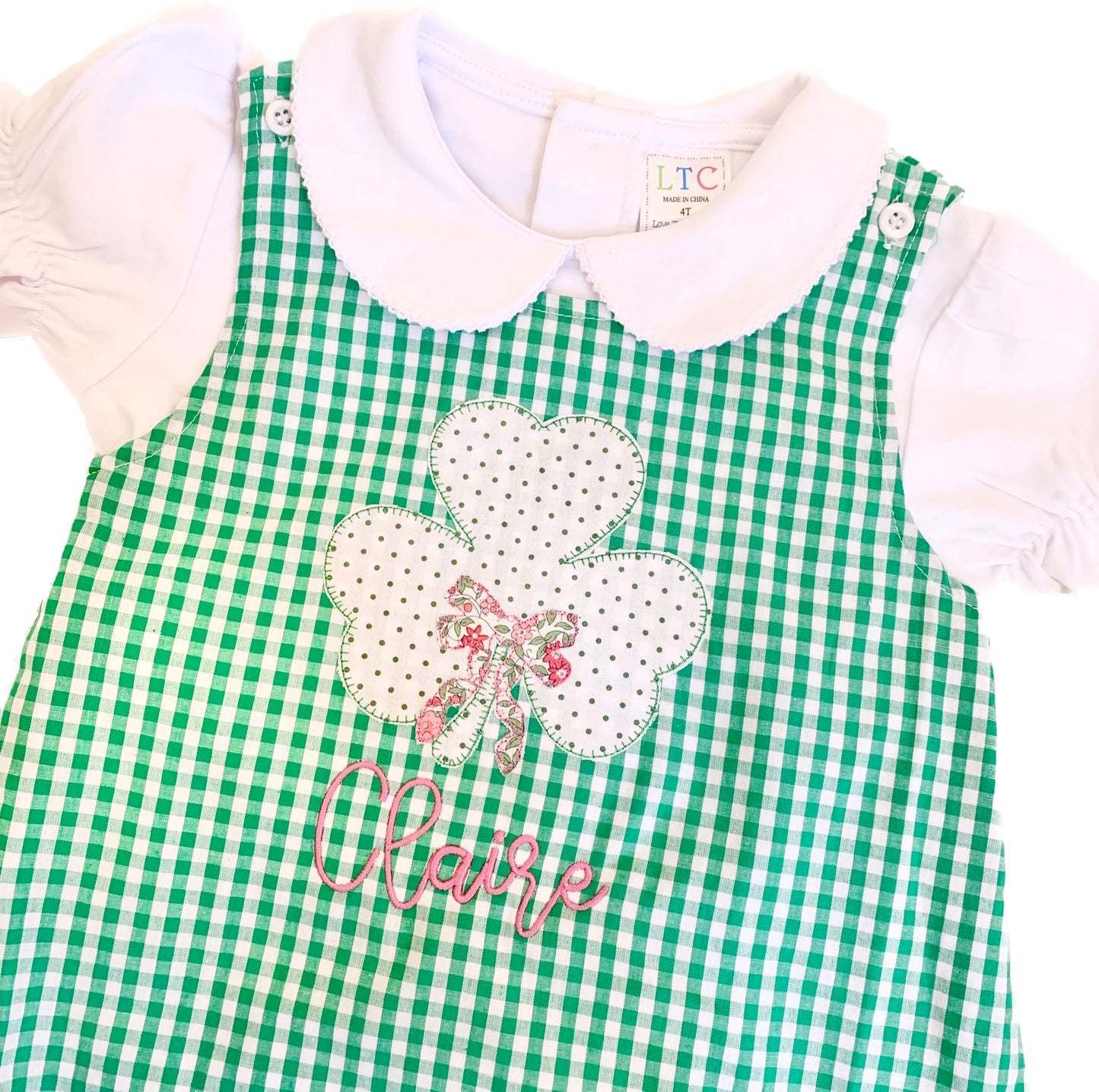 Girls Shamrock Jumper