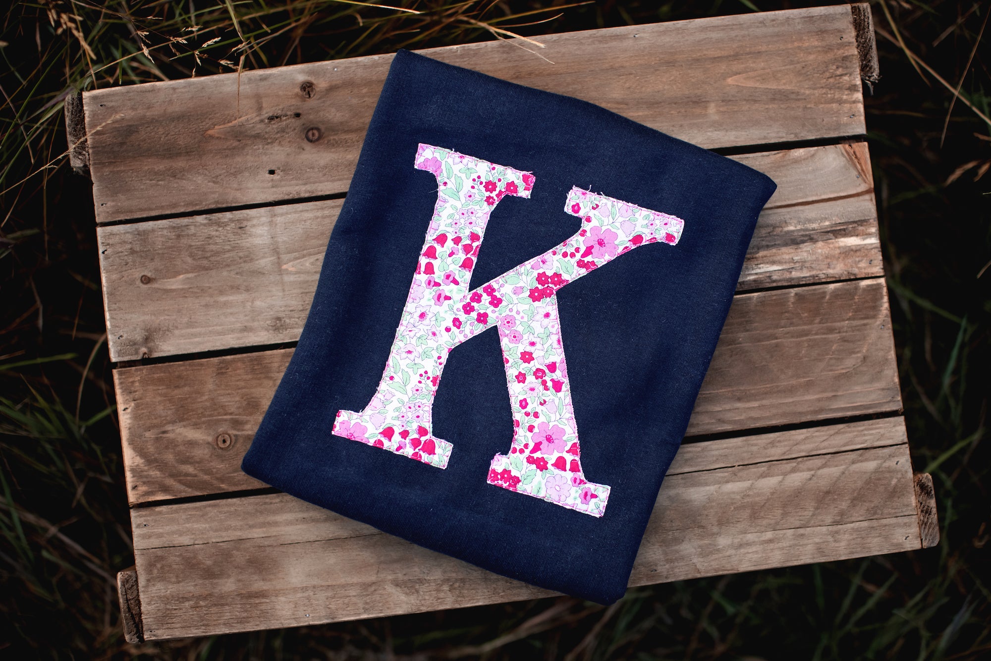 Girls Initial Sweatshirt