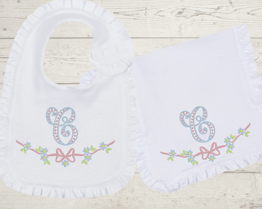 Baby Girls Heirloom Bow Layette Set
