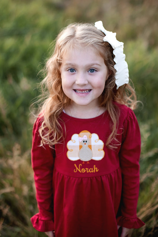 Girls Thanksgiving  Turkey Dress