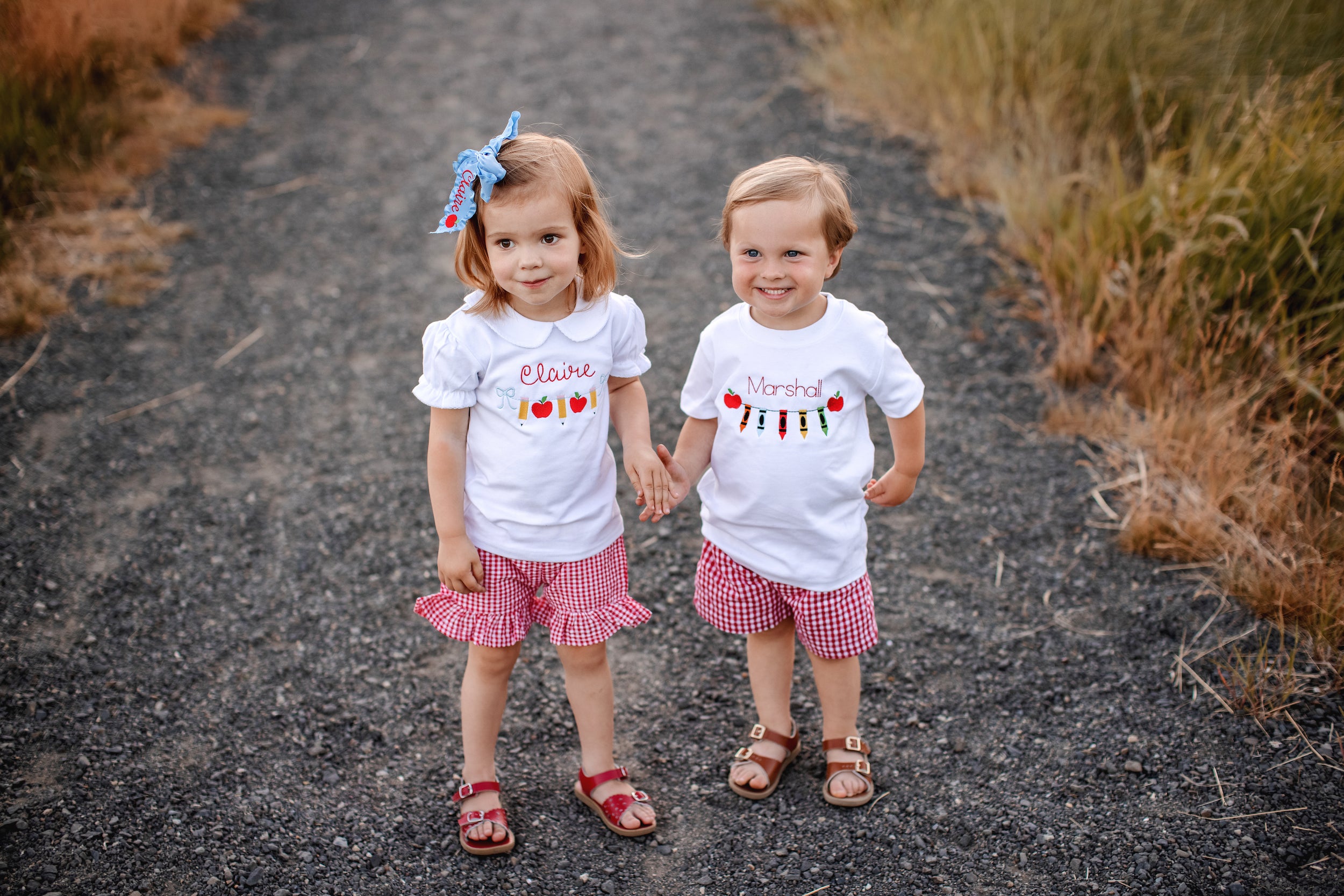 Crayons with Apples Shirt