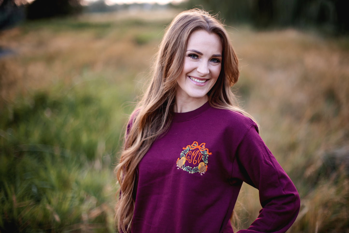 Turkey Monogram Sweatshirt