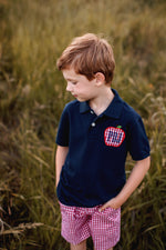 Load image into Gallery viewer, Boys Apple Polo Shirt
