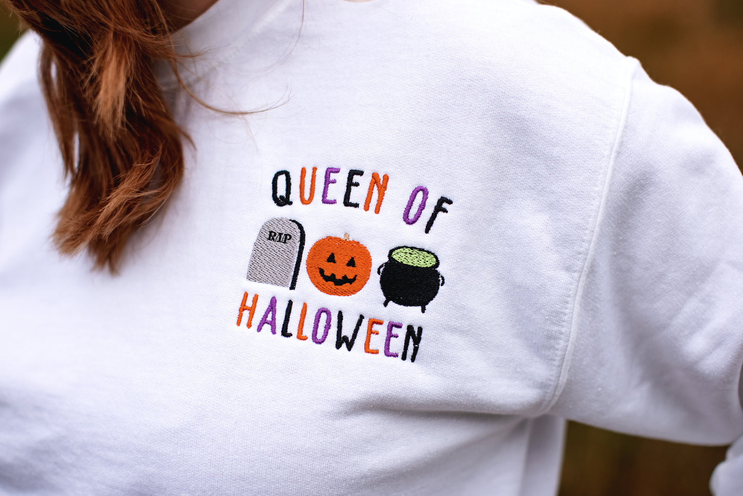 Queen of Halloween Sweatshirt