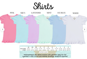 Girls Rainbow Shirt + Shorts Set