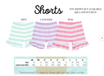 Load image into Gallery viewer, Girls Rainbow Shirt + Shorts Set
