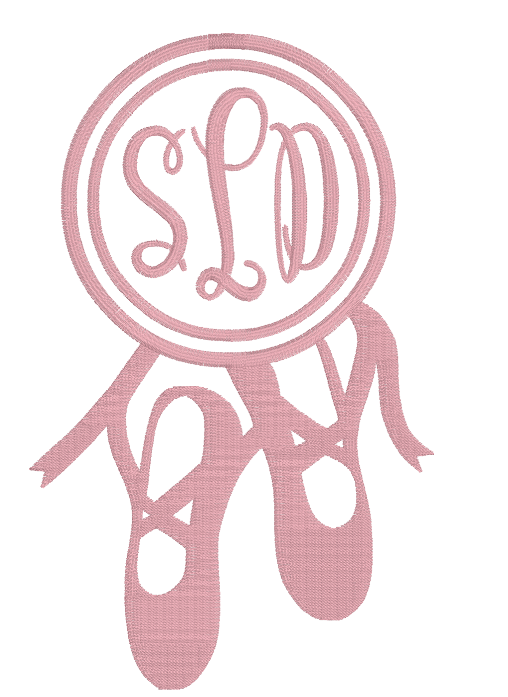 Ballet Monogram Frame