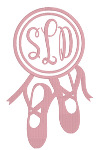 Ballet Monogram Frame