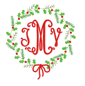 Holly Monogram Frame