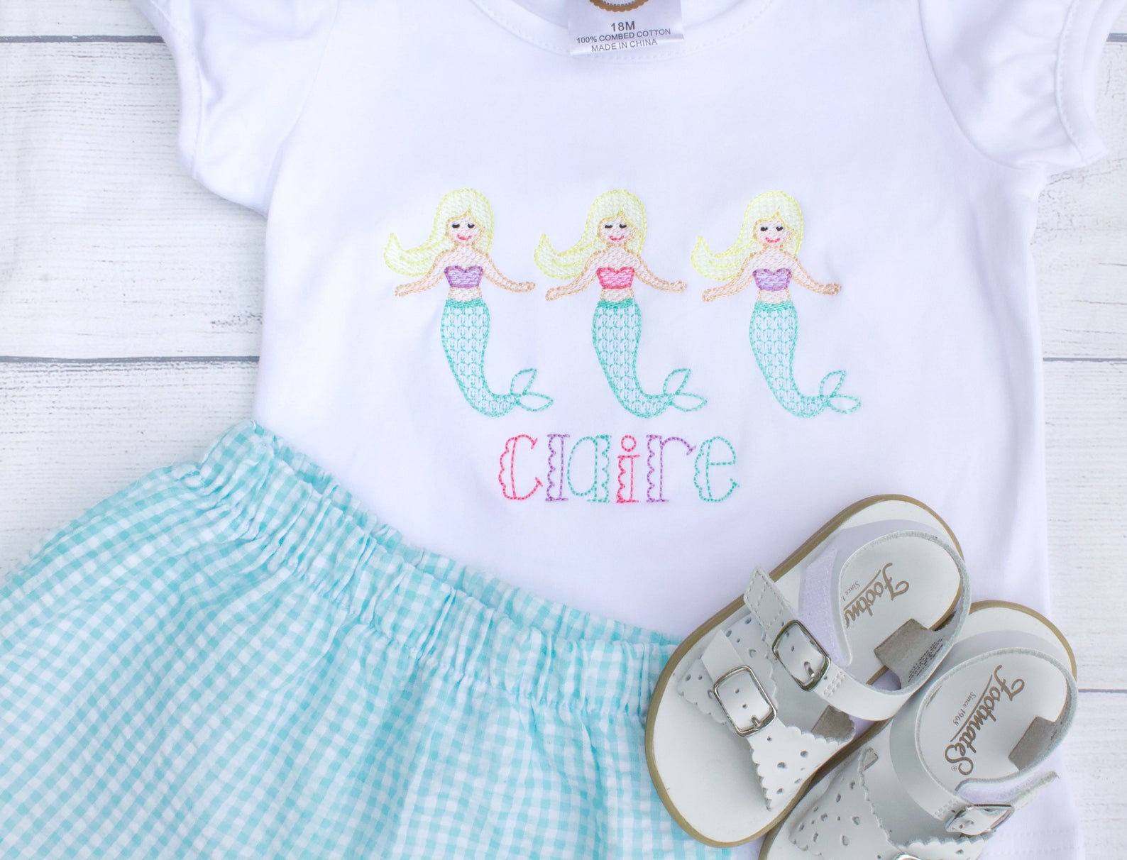 Girls Mermaid Outfit