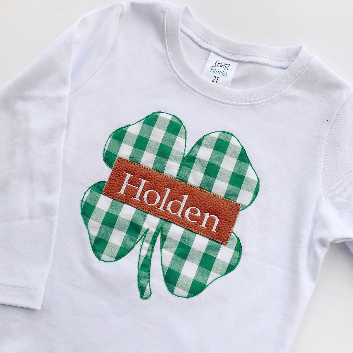 Boys Four Leaf Clover Shirt