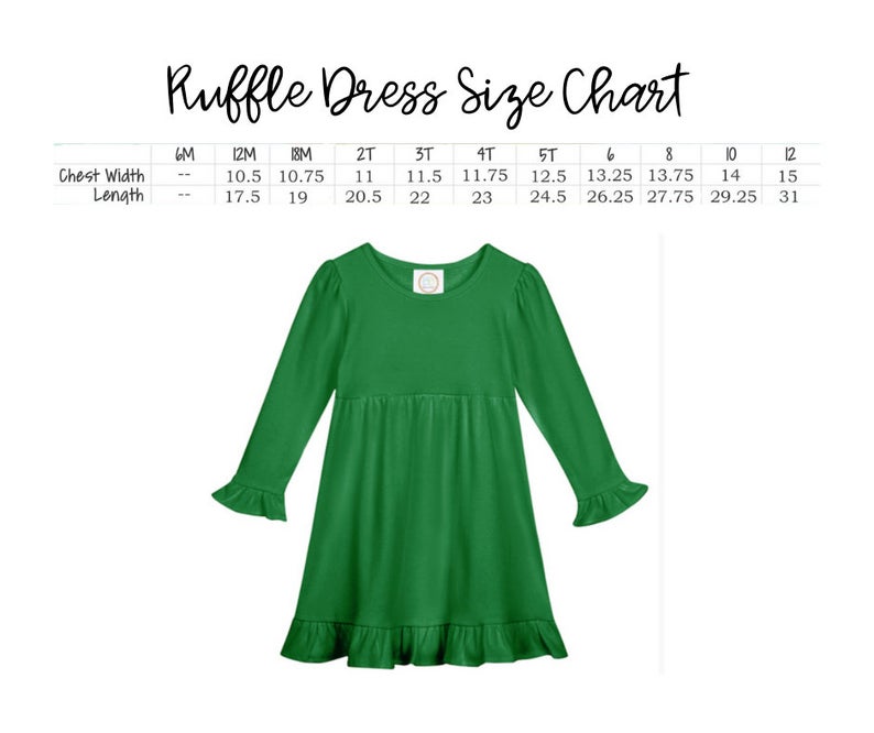 Girls Shamrock Dress