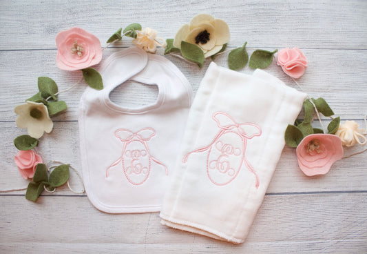 Heirloom Bow Layette Set