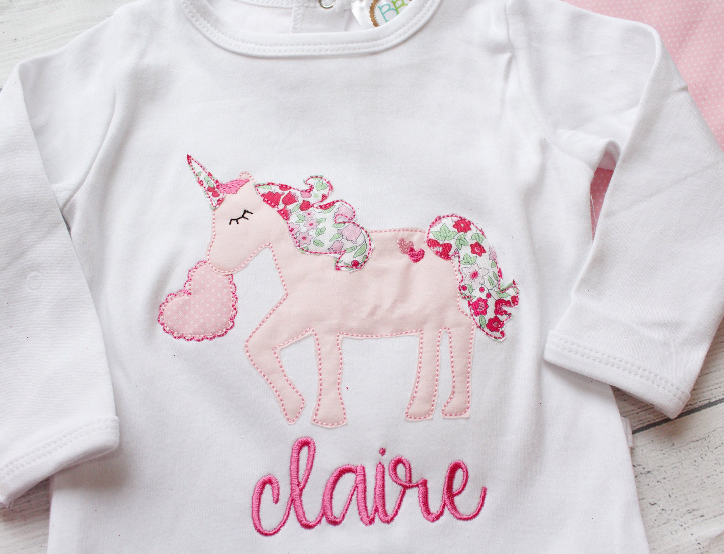 Girl's Valentine's Day Unicorn Shirt