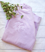 Load image into Gallery viewer, Women&#39;s Monogrammed Comfort Colors Sweatshirt
