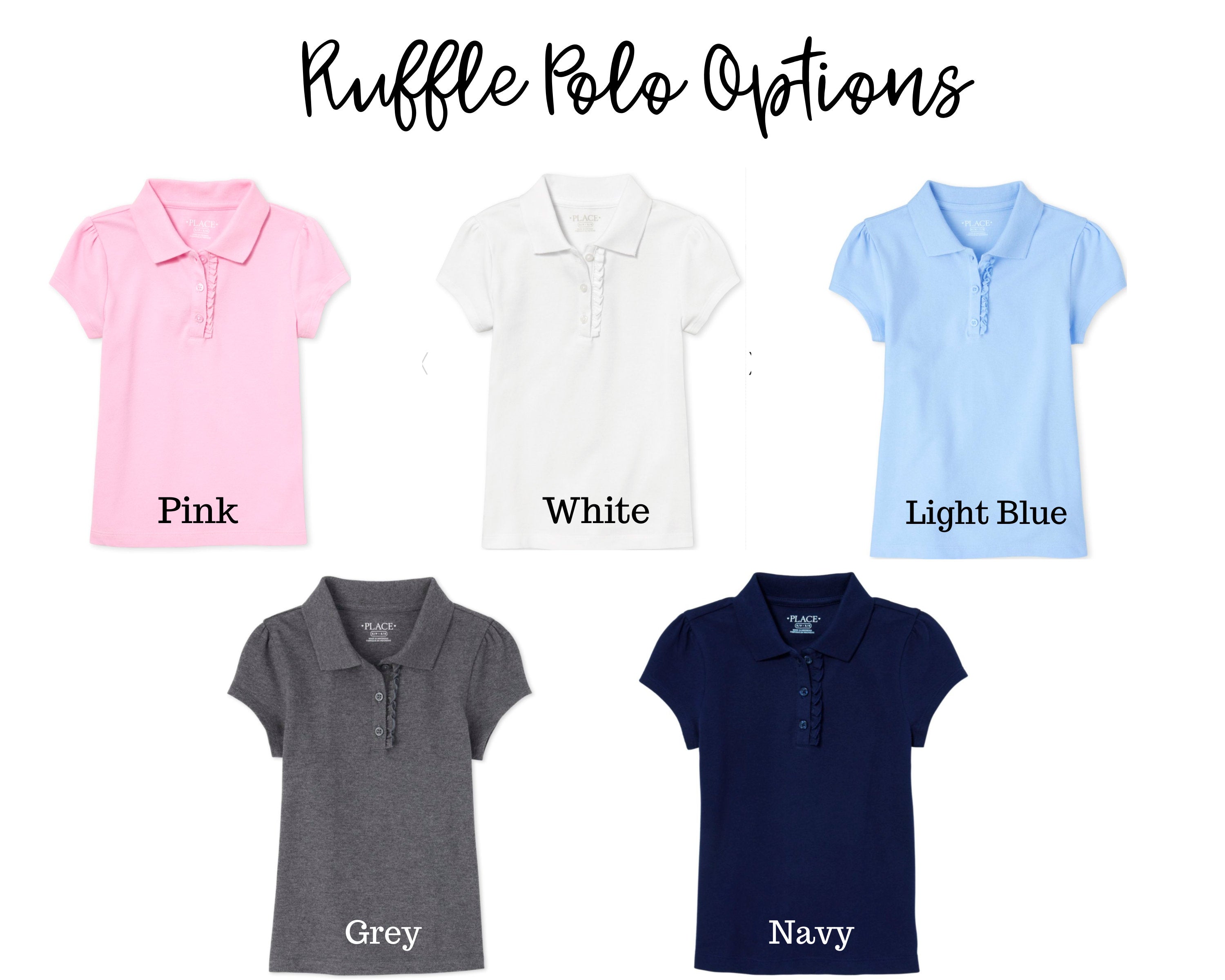 Girls Golf Polo