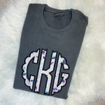 Load image into Gallery viewer, Women&#39;s Monogrammed Comfort Colors Sweatshirt
