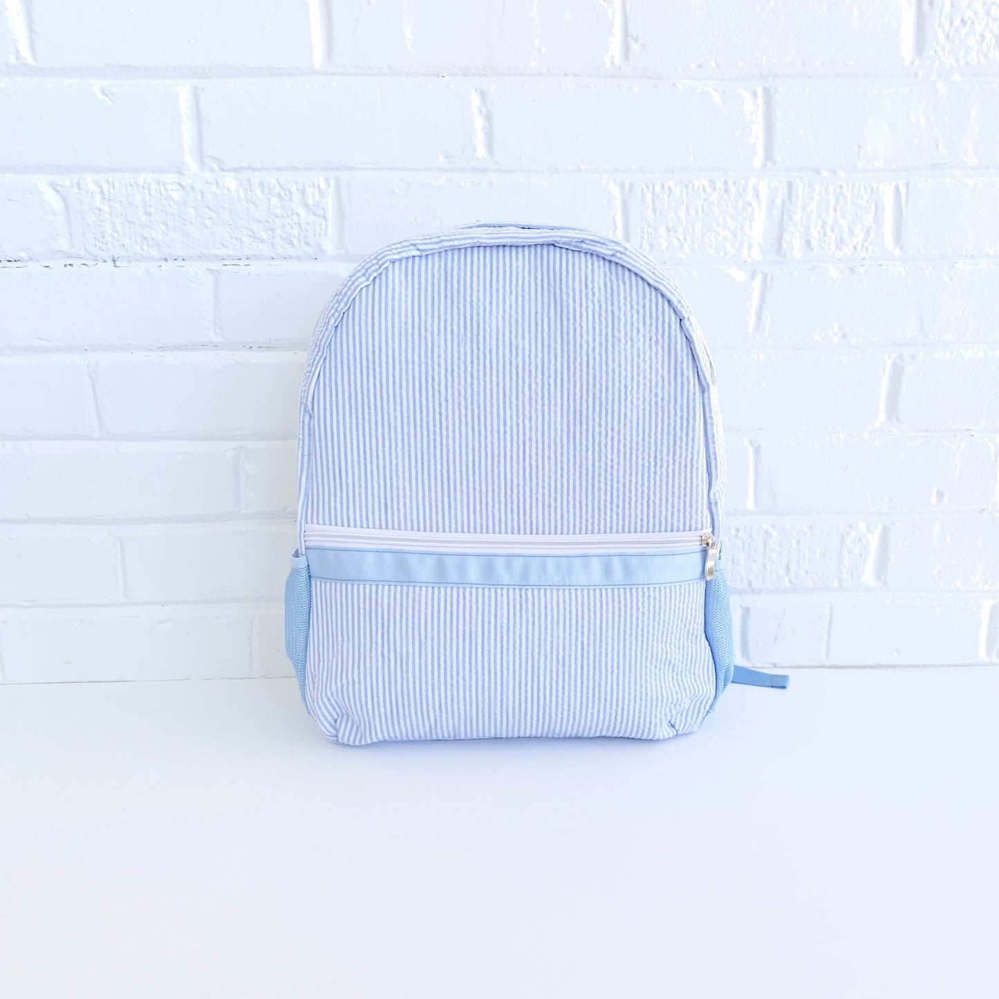 Personalized Seersucker Backpacks & Lunchboxes