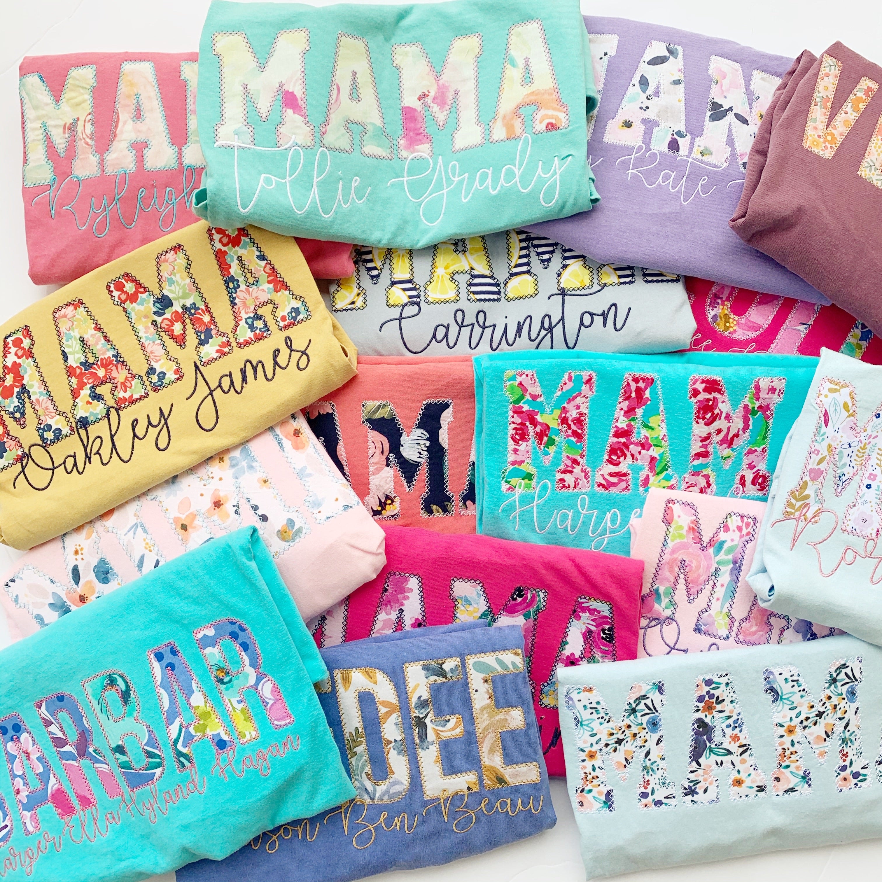 Personalized Mama Shirt