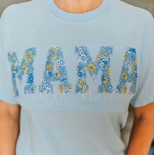 Personalized Mama Shirt