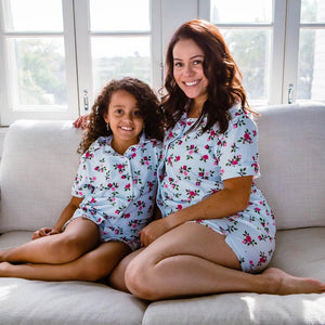 Rosebud Button Down Pajamas